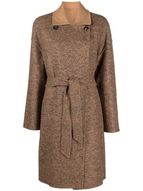 Max Mara reversible camel hair-blend coat Women