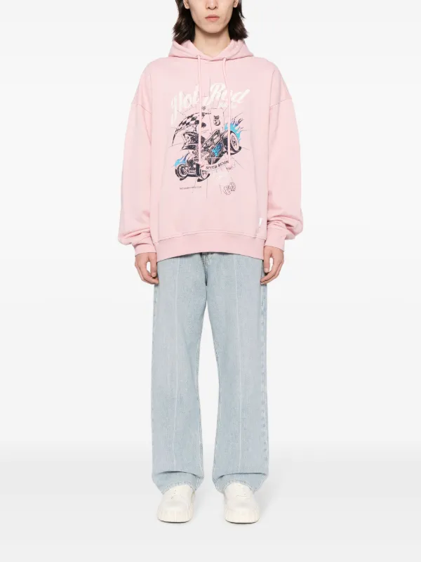 FIVE CM Hot Rod Hellcat Print Hoodie | Pink | FARFETCH