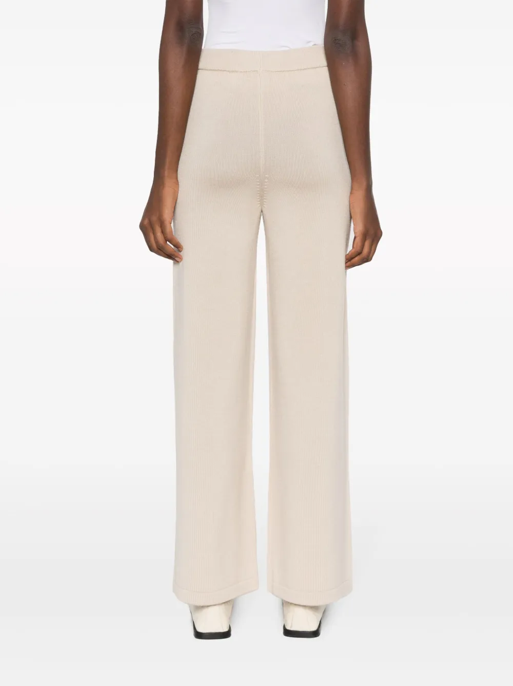 Max Mara Leisure Straight broek Beige