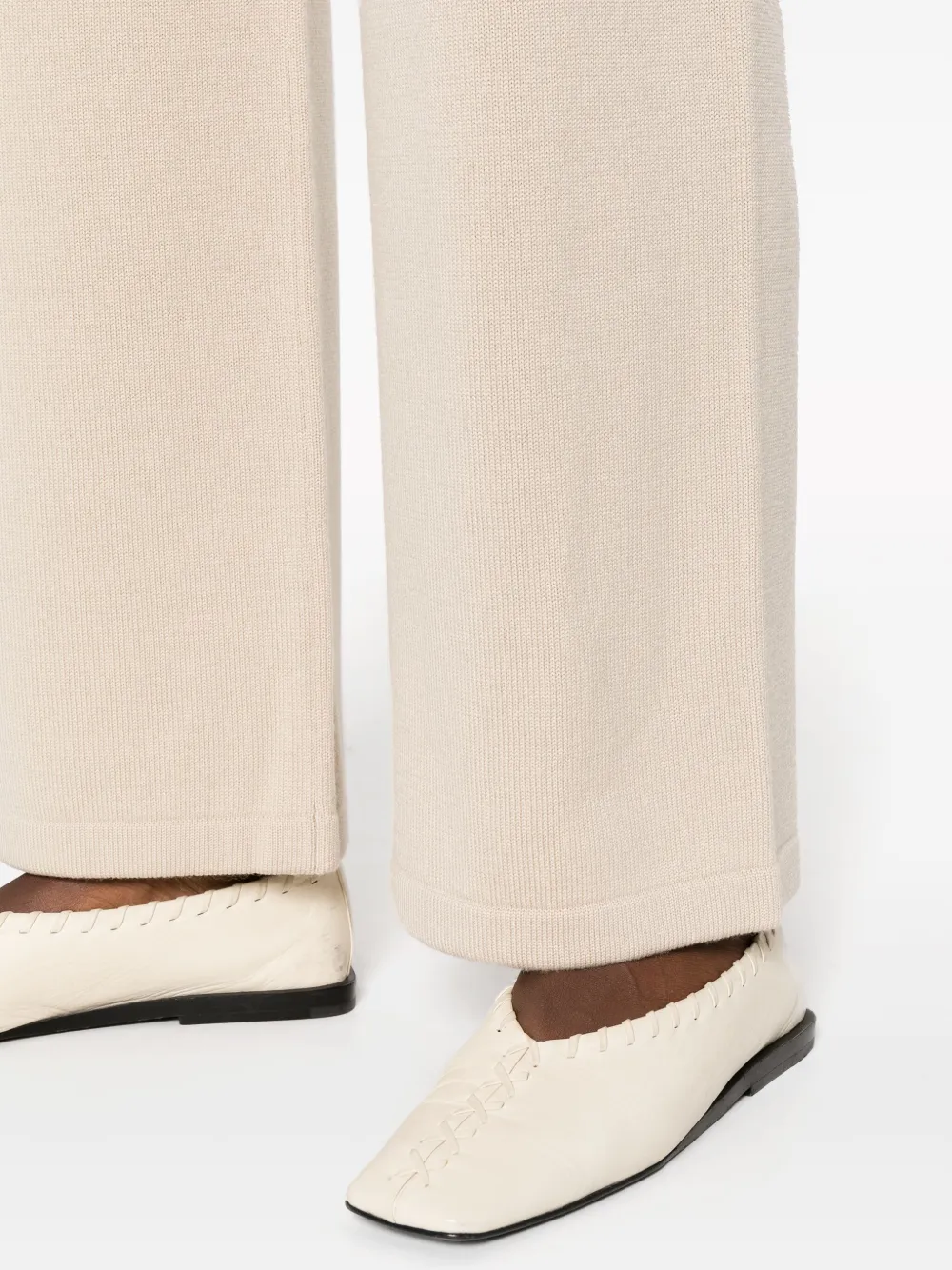 Max Mara Leisure Straight broek Beige