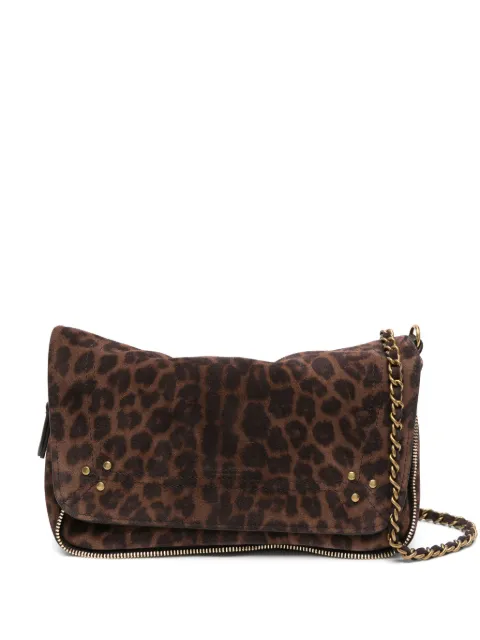 Jérôme Dreyfuss small Bobi leopard shoulder bag