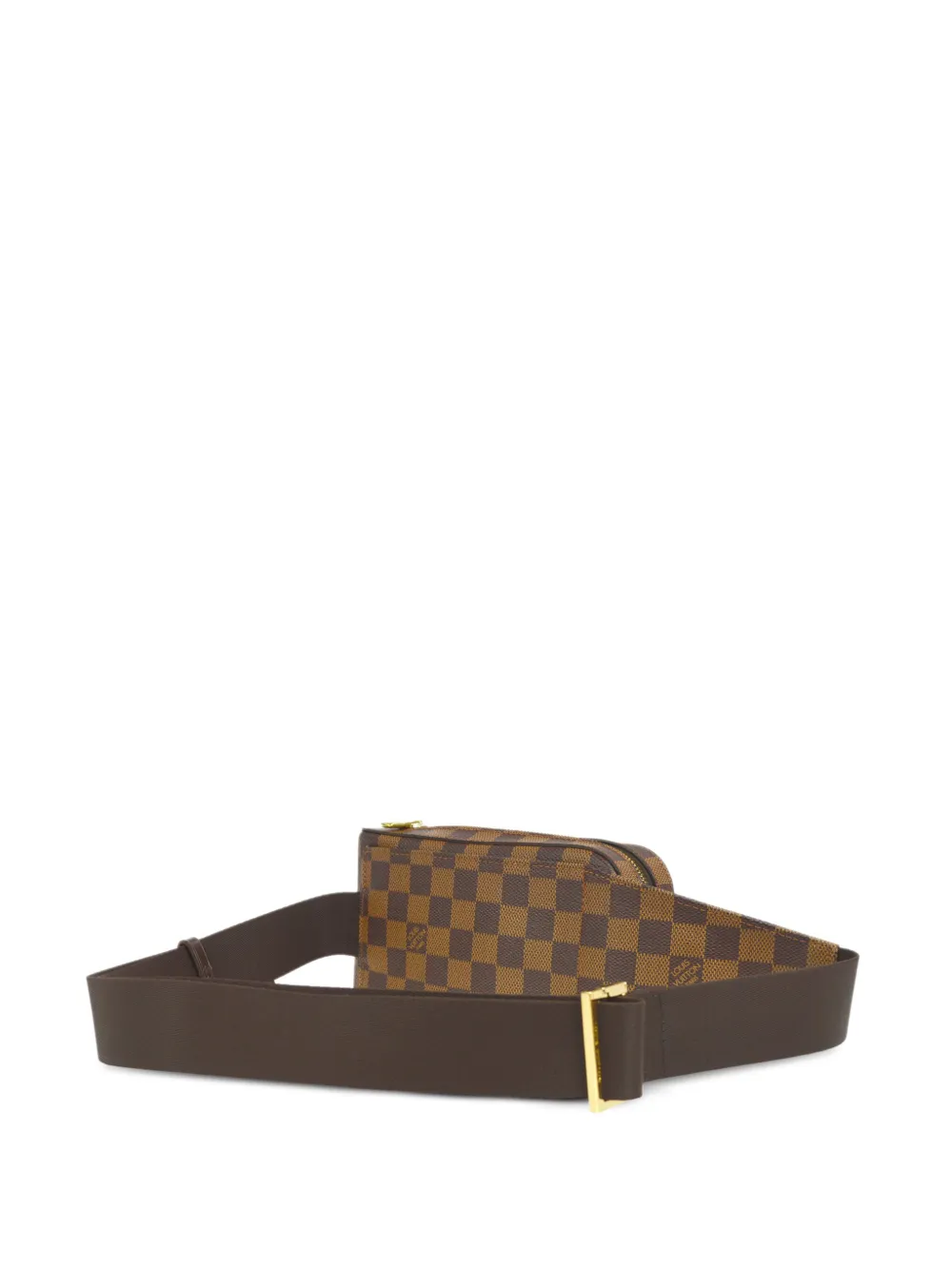 Pre-owned Louis Vuitton 2006  Geronimos Belt Bag In Brown