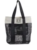 CHANEL Pre-Owned 2003 Sport Line mesh tote bag - Black