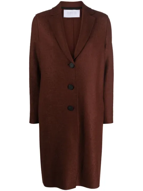 Harris Wharf London single-breasted wool coat