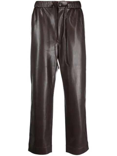 Nanushka Jain faux-leather trousers