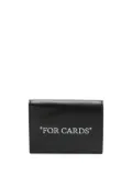 Off-White ""For Cards"" bi-fold wallet - Black