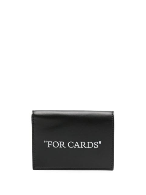 "For Cards" bi-fold wallet