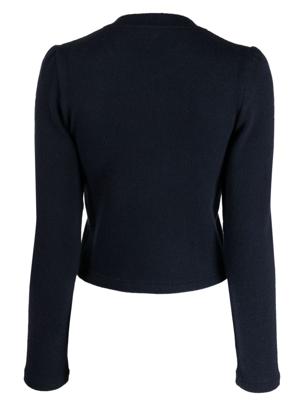 tout a coup Ribgebreide top - Blauw