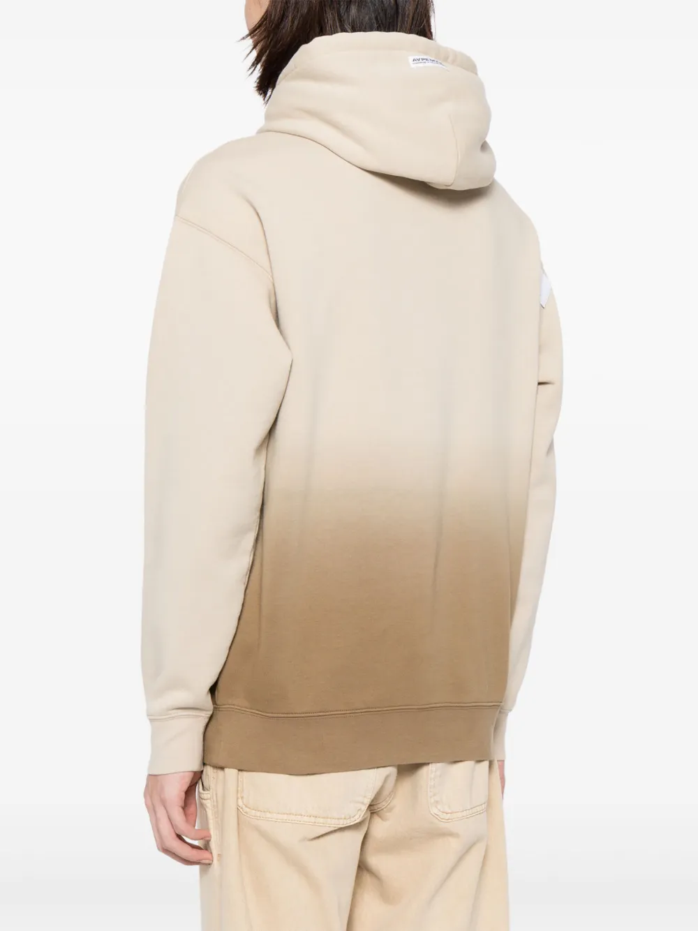 Cheap AAPE BY *A BATHING APE logo-embroidered ombre hoodie Men