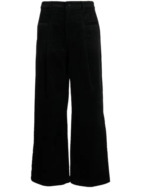 tout a coup corduroy cotton palazzo trousers