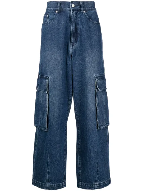 FIVE CM jeans rectos con pretina elástica