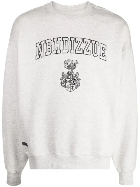 izzue x Neighborhood logo-print sweatshirt