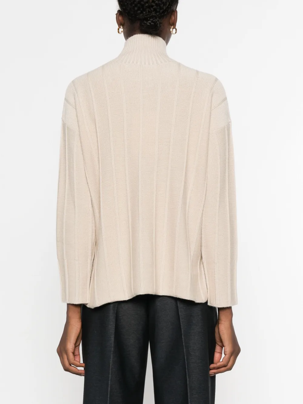 Max Mara Leisure Trui van scheerwol Beige