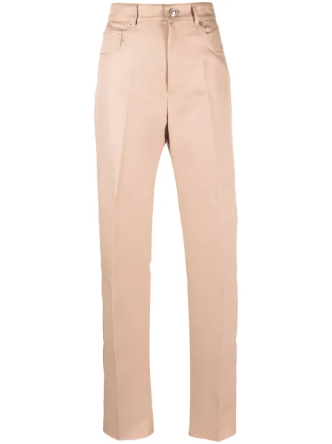 Sportmax high-waisted straight-leg trousers