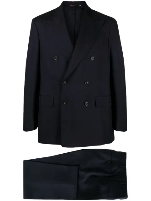 Canali traje con doble botonadura