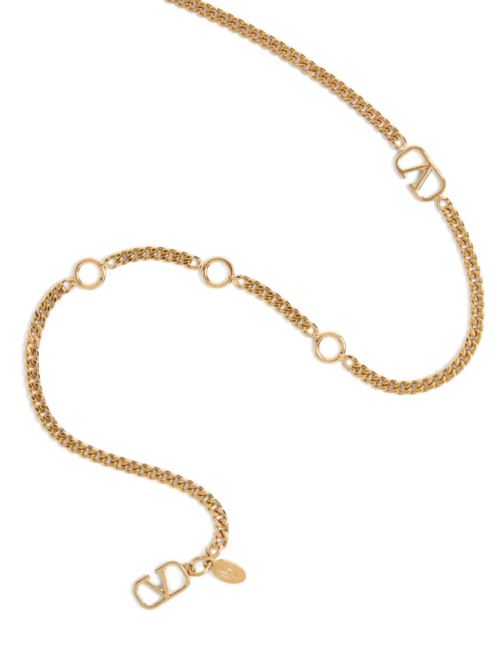 Valentino Garavani Vロゴ シグネチャー チェーンベルト | ゴールド