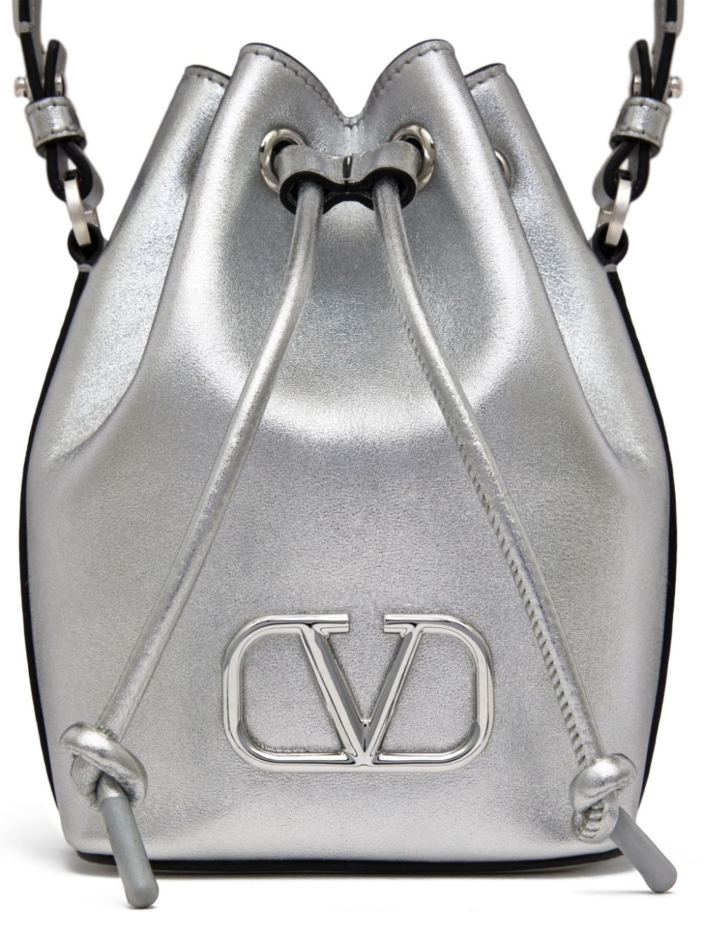 Marni metallic bucket bag Women