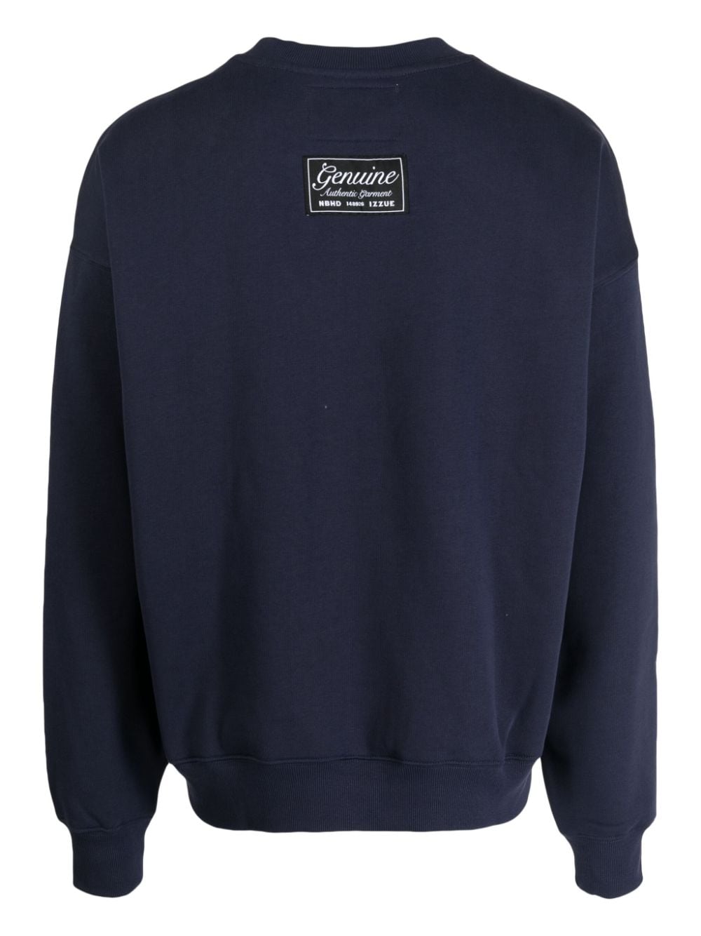 Shop Izzue X Neighborhood Logo-print Sweatshirt In Blue