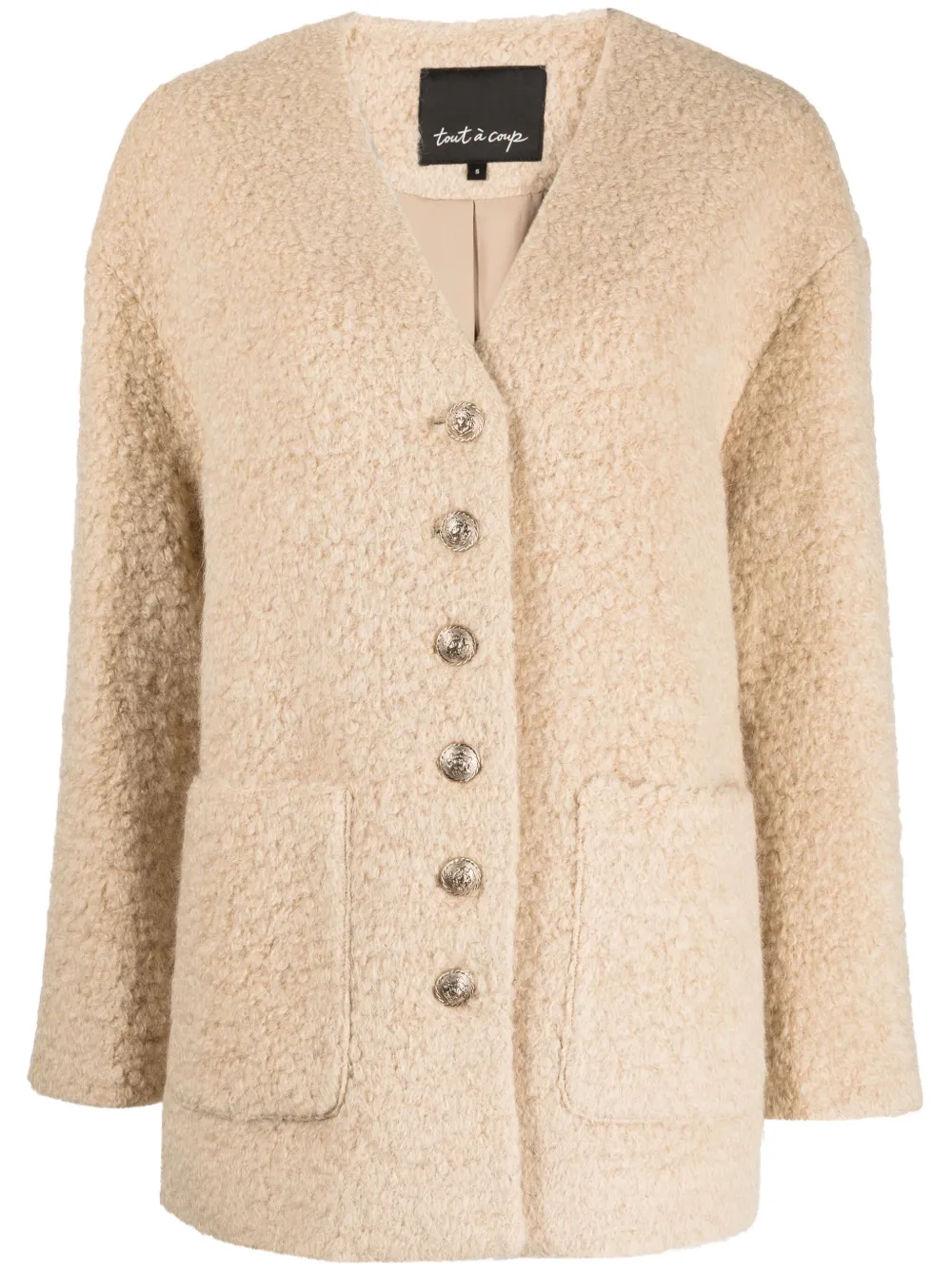 tout a coup Oversized jack Beige