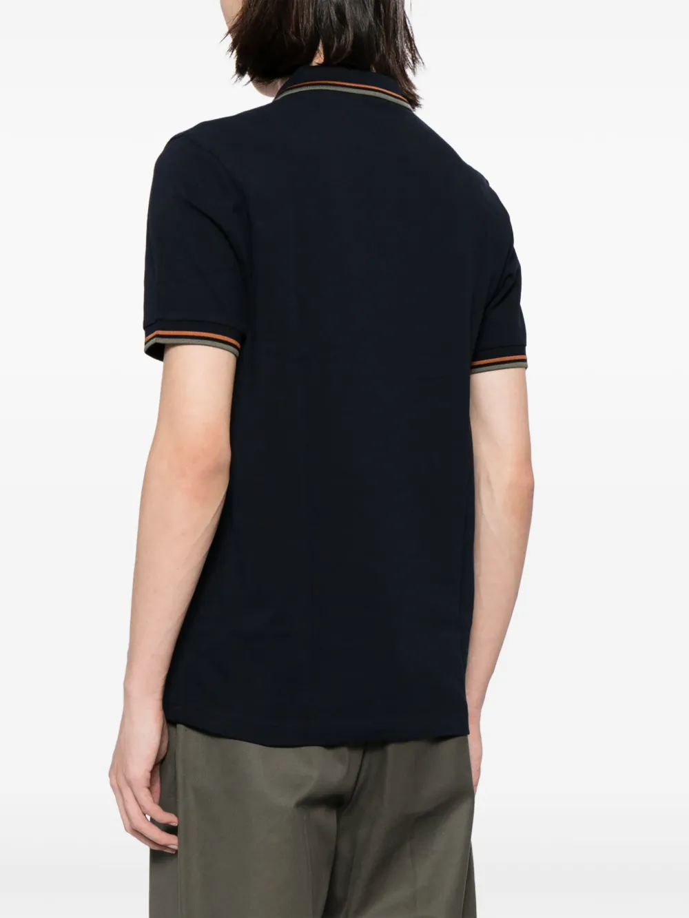 Fred Perry Katoenen poloshirt Blauw