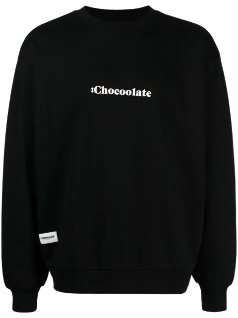 CHOCOOLATE Sweatshirt mit Logo-Print