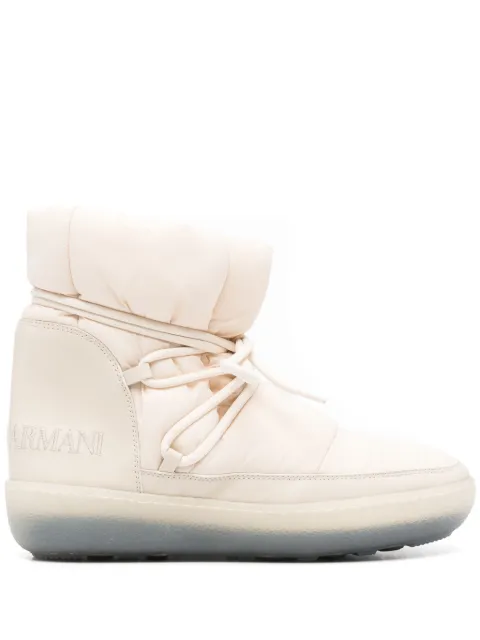 Giorgio Armani padded snow ankle boots