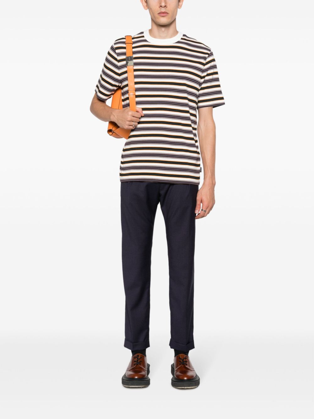 PS Paul Smith striped cotton T-shirt - Wit