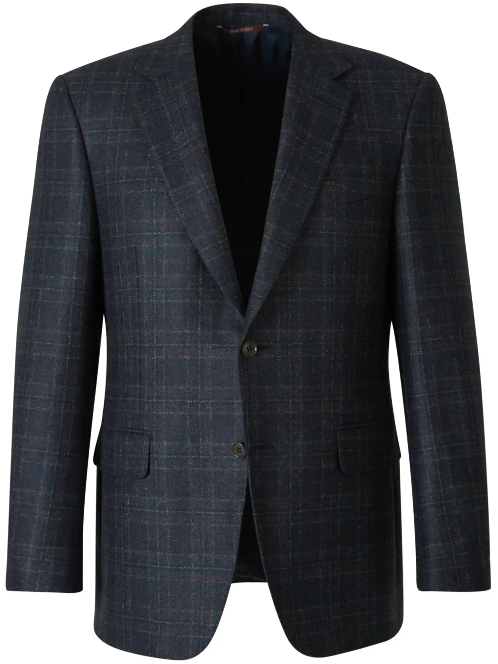 Canali Blazer met enkele rij knopen Blauw