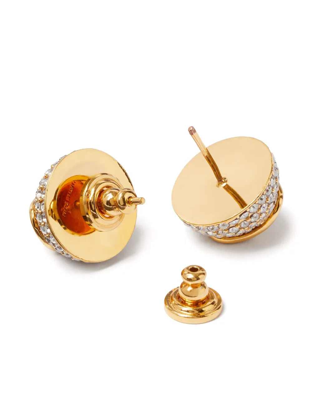 Valentino Garavani Vロゴ シグネチャー クリスタル ピアス