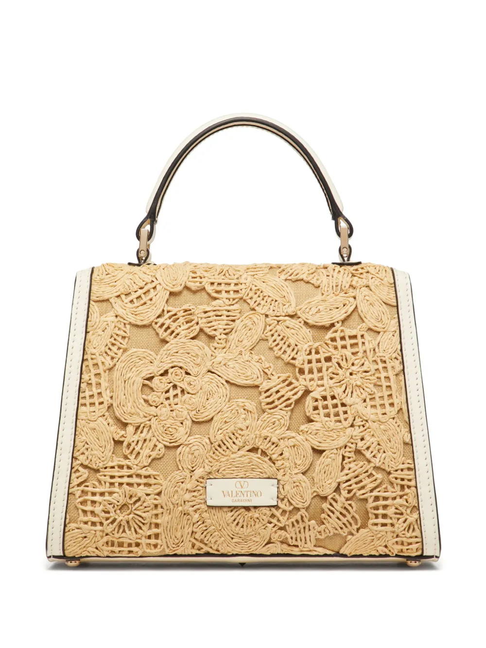 【関税&送料込】Valentino Garavani Raffia Valentino Garavani 0400020373922_NATURALALMOND?
