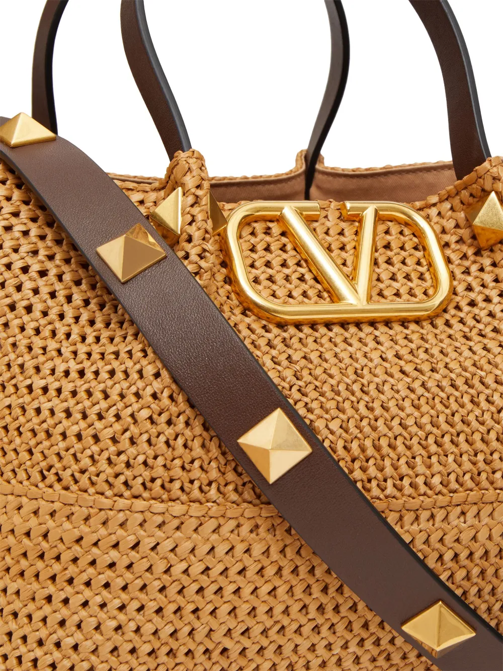Valentino Garavani Medium Summer Raffia Tote Bag Farfetch