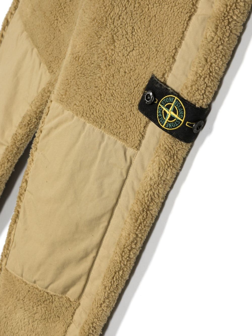 Stone Island Junior Broek met toelopende pijpen Groen