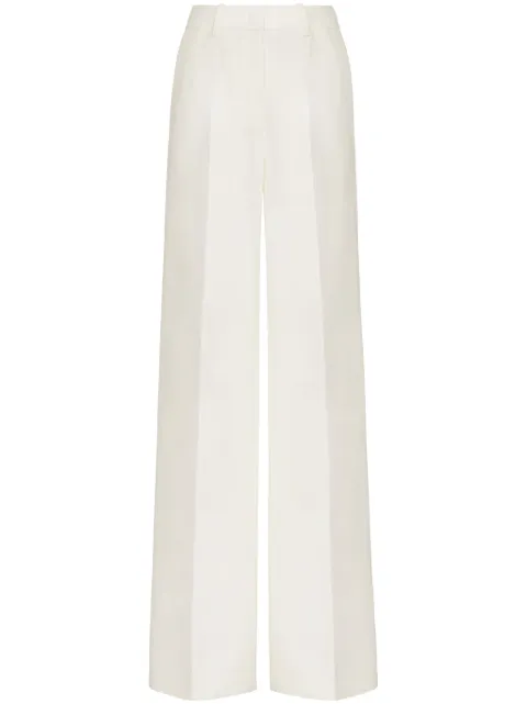 Valentino Garavani Crepe Couture wide-leg trousers