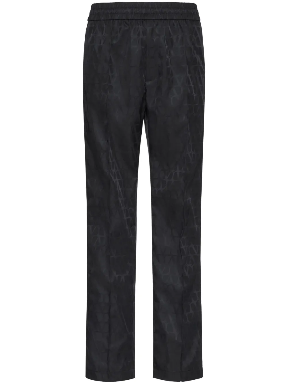 Valentino Garavani Toile Iconographe straight broek Zwart