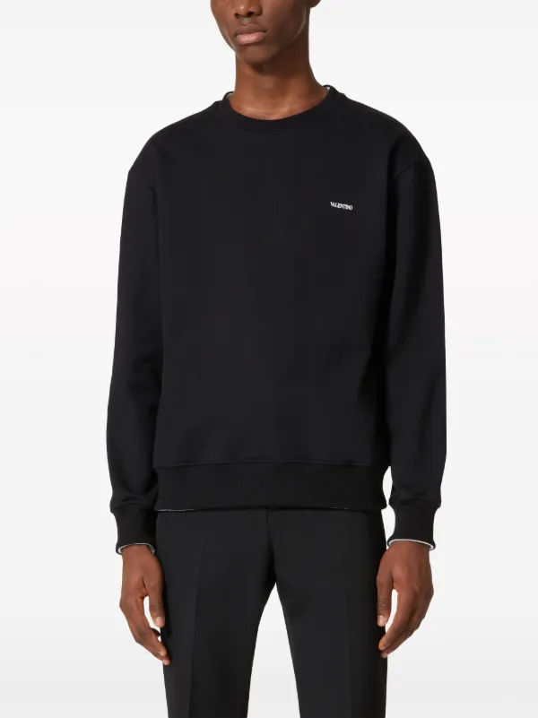 パーカー・フーディ 25AW Valentino Garavani Jersey Hoodie Black 25AW Valentino Garavani Jersey Hoodie Black