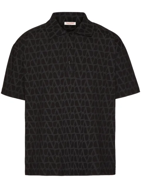 Valentino Garavani Toile Iconographe cotton polo shirt