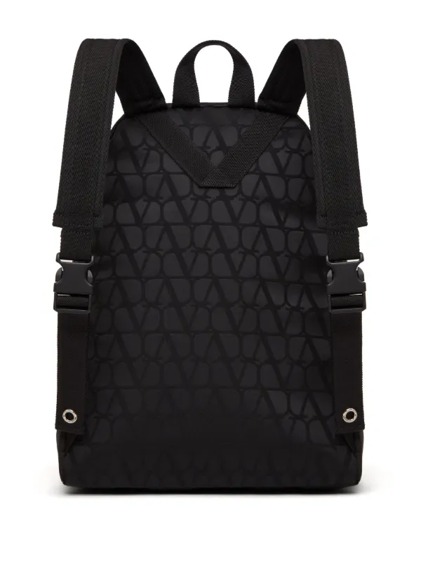 ショルダーバッグ VALENTINO TOILE ICONOGRAPHE BACKPACK Toile Iconographe Backpack With Leather Detailing for Man in