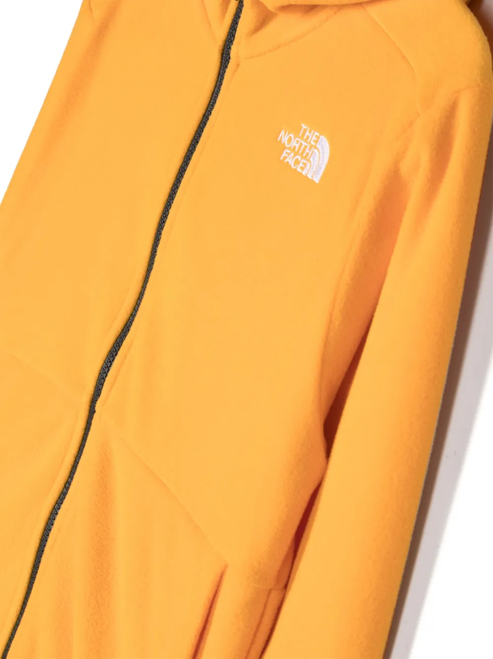 The North Face Kids Glacier jack met capuchon Oranje