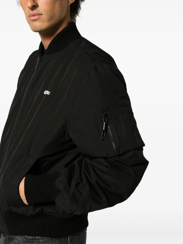 032c ジップアップ ボンバージャケット | ブラック | FARFETCH JP