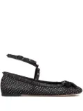 Valentino Garavani Rockstud ballet flats - Black