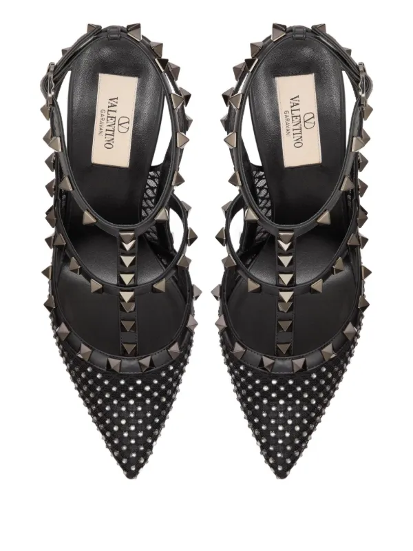 Valentino Garavani Rockstud 100mm rhinestone-embellished Valentino Garavani Rockstud 100mm rhinestone-embellished