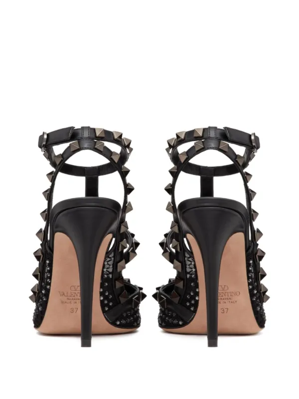 Valentino Garavani Rockstud 100mm rhinestone-embellished Valentino Garavani Rockstud 100mm rhinestone-embellished