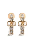 Valentino Garavani VLogo Signature drop earrings - Gold