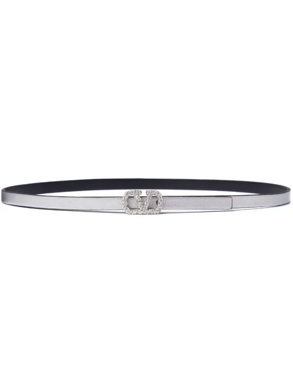 VALENTINOのベルト♪★ ＶLOGO SIGNATURE★ 高さ 10ｍｍ Valentino Garavani 10mm VLogo Signature Reversible Belt