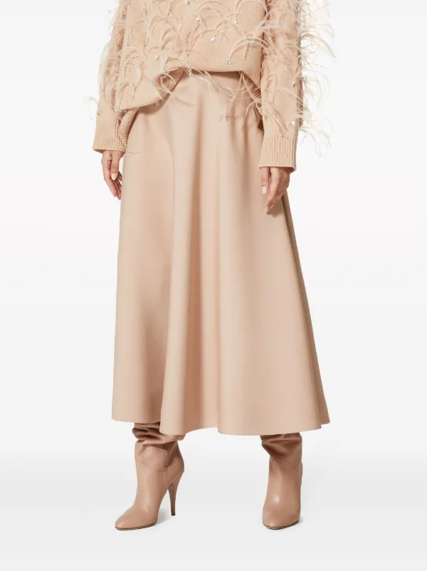 Valentino Garavani Crepe Couture Midi Skirt Farfetch