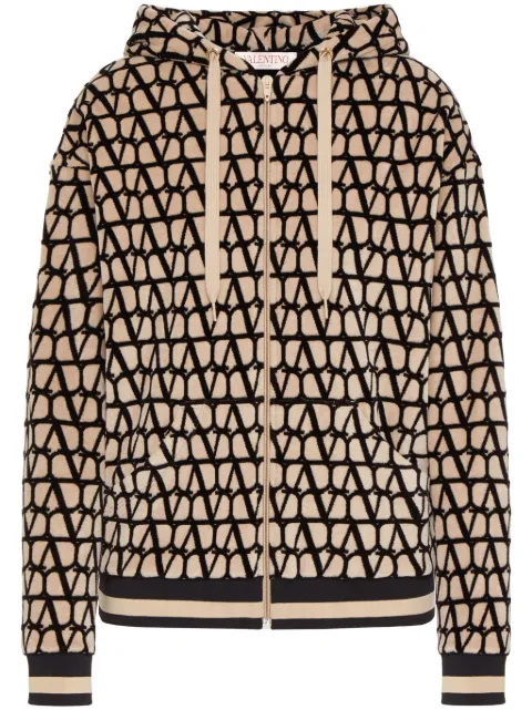 Valentino Garavani Toile Iconographe zip-up hoodie 