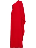 Valentino Garavani Cady Couture one-shoulder silk gown - Red