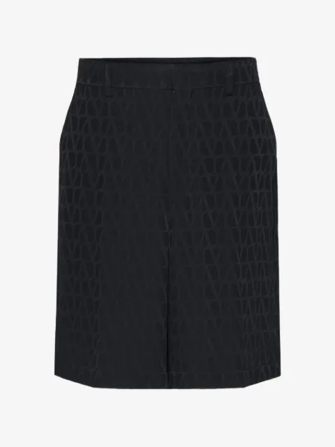 Valentino Garavani Toile Iconographe silk bermuda shorts