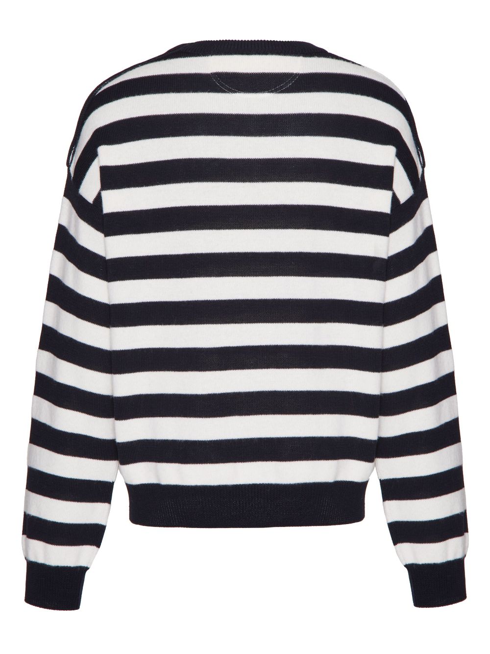 Valentino Garavani striped crew-neck jumper - Black