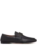 Valentino Garavani VLogo Signature leather loafers - Black